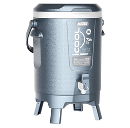 [16242] Bình đá ICool Duy Tân 931 14L xám nhũ