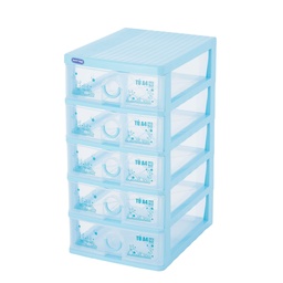 [16497] Tủ A4 nắp bằng Duy Tân 343/5 5 ngăn dương nhạt