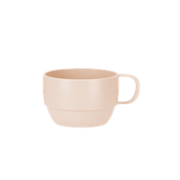 [16629] Cốc nước Inochi thấp Amori 350ml hồng