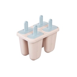 [16684] Khuôn làm kem Inochi Kari hồng nhạt