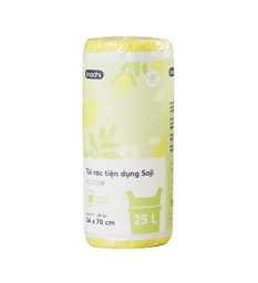 [16687] Túi rác tiện dụng Inochi Soji 25L x 28 túi M Hương Chanh