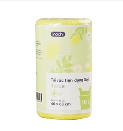 [16688] Túi rác tiện dụng Inochi Soji 10L x 35 túi S Hương Chanh