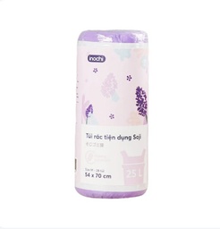 [16690] Túi rác tiện dụng Inochi Soji 25L x 28 túi M Hương Lavender