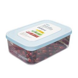 [16762] Hộp thực phẩm Inochi chữ nhật Hokkaido 2500ml