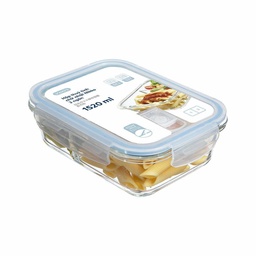 [16768] Hộp thuỷ tinh Inochi chữ nhật Nikko 1520 ml