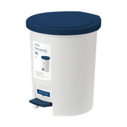 [16791] Thùng rác đạp Inochi tròn Hiro 12L