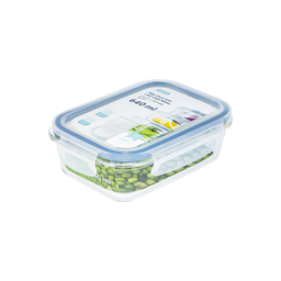 [16809] Hộp thuỷ tinh Inochi chữ nhật Nikko 640 ml