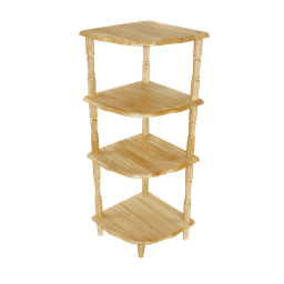 [16824] Kệ góc Gỗ Đức Thành 41021K 4 tầng màu tự nhiên