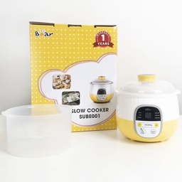 [16940] Nồi nấu chậm Bear Sube001 0.8L vàng