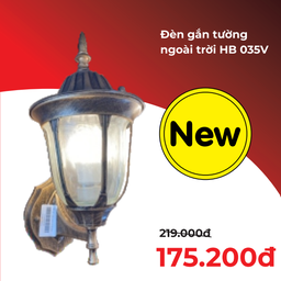 [17215] Đèn gắn tường ngoài trời HB 035V