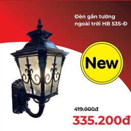 [17217] Đèn gắn tường ngoài trời HB 53S-Đ