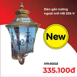 [17222] Đèn gắn tường ngoài trời HB 53S-V