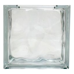 [17301] Gạch Kính Lấy Sáng 19x19 Mulia Wave 80002 (Trắng)