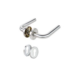 [17648] Tay nắm gạt Hafele 499.62.673 dáng cong