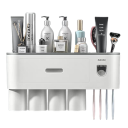 [17988] Hộp Đựng Bàn Chải Đánh Răng Oenon 4 cốc