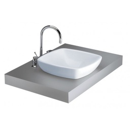 [18441] Chậu Cotto đặt bàn C0003 435x435x195 trắng