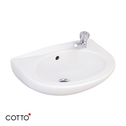 [18478] Chậu Cotto C005 treo tường 510x350x200 trắng