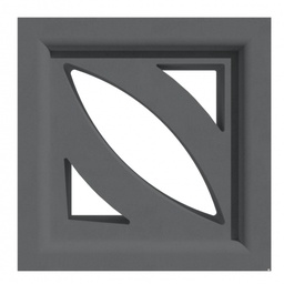 [18583] Gạch Thông Gió 19x19 Secoin SVB-07 (Xám)