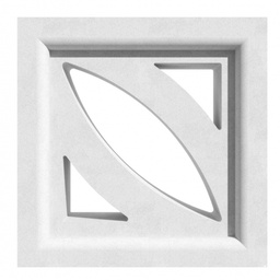 [18584] Gạch Thông Gió 19x19 Secoin SVB-07 (Trắng)