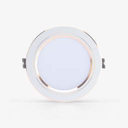 [21316] Đèn LED âm trần Rạng Đông AT10 90/7W đổi màu viền vàng