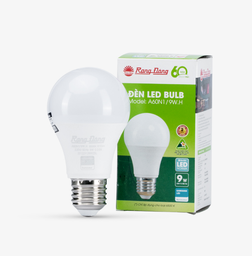 [21362] Bóng LED Rạng Đông tròn 9W vàng