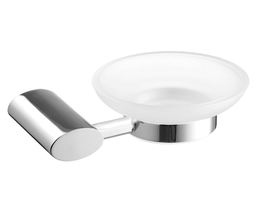 [39691] Bộ giá đựng xà phòng dùng trong NVS bằng đồng mạ niken-crom màu trắng mã CT0227(HM)