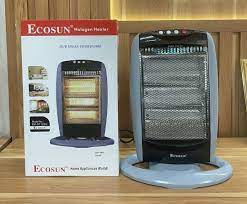 [39813] Quạt sưởi Ecosun BM-HT12BG Halogen 3 bóng 1200W